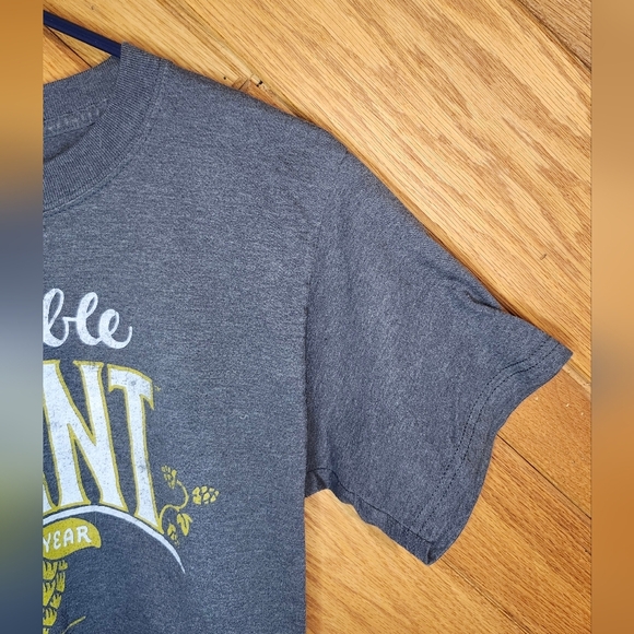 Hanes Troegs Double India Pale Ale Nimble Giant Once A Year Gray Small Tshirt - Picture 3 of 9